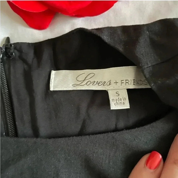 Revolve Lovers + Friends Tara linen blend crop top - Picture 7 of 8